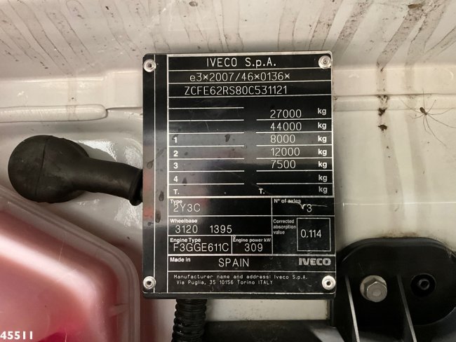 Iveco  X-WAY AD280X42Y Retarder Meiller 16 ton portaalarmsysteem NEW & UNUSED! (24)