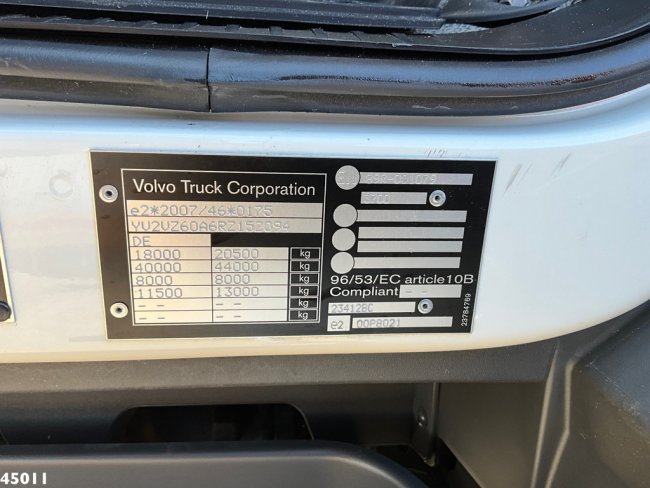 Volvo  FE 350 VDL 13 Ton portaalarmsysteem (18)