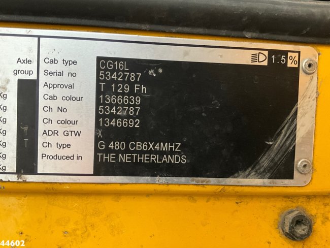 Scania  G 480 6x4 Kipper 10m³ Full Steel (21)