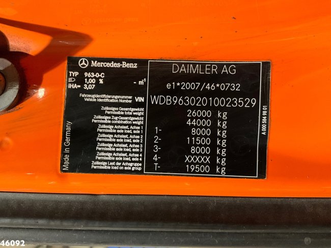 Mercedes-Benz  Actros 2633 Euro 6 VDK 22m³ (22)