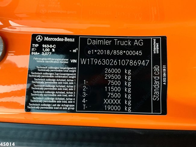 Mercedes-Benz  Actros 2533 Euro 6 Zoeller 22m³ (19)