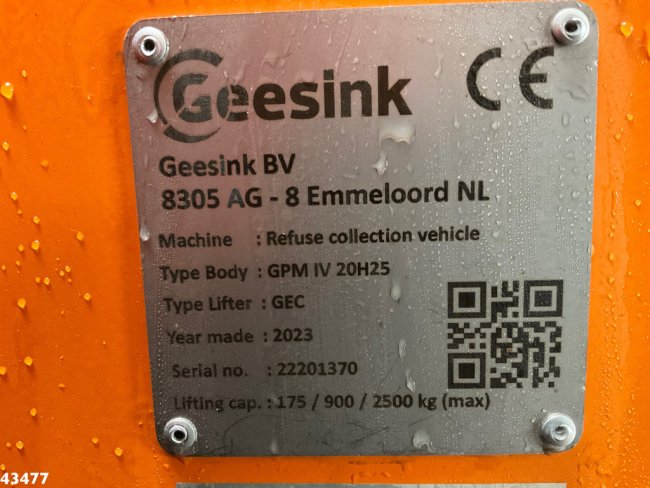 DAF  FAG XD 340 Geesink GPM IV 20m³ GEC (16)