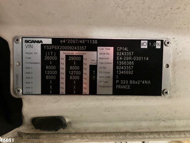 Scania  P 320 Euro 6 Farid 20m³ Just 179.984 km! (18)