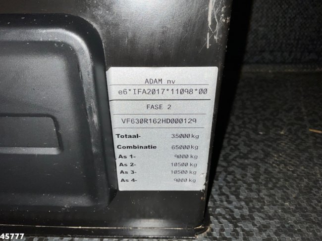 Renault  C 460 Euro 6 8x4 Palfinger 19 Tonmeter laadkraan (21)