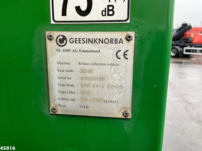 DAF  FAG CF 330 Euro 6 Geesink 22m³ (23)