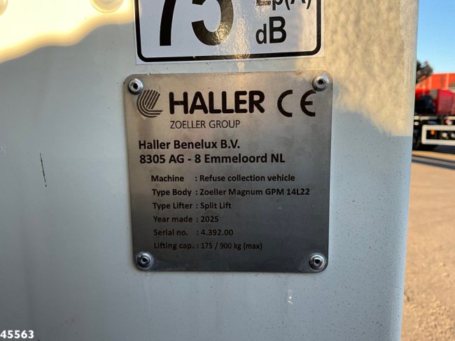 DAF  DAF FAG XB 260 Zoeller 14m³ (22)