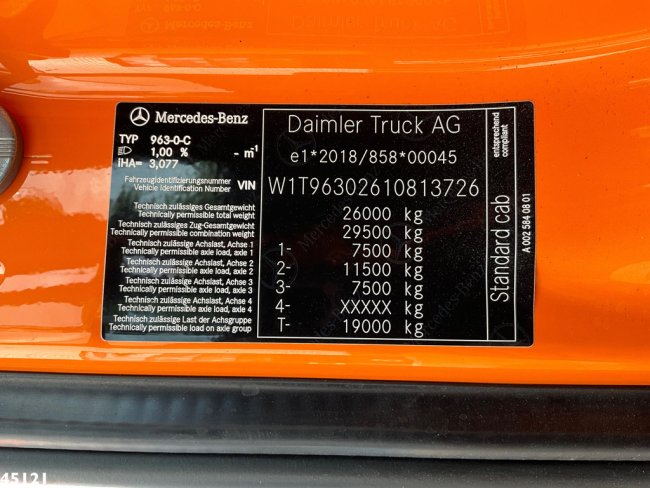 Mercedes-Benz  Actros 2533 Euro 6 Zoeller 22m³ (21)