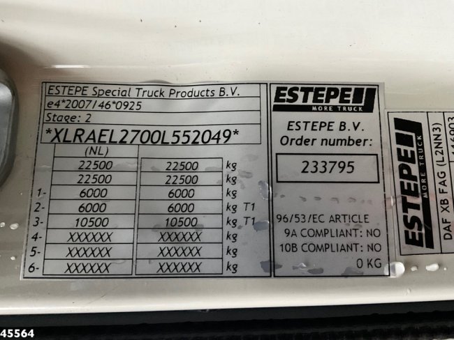 DAF  FAG XB 260 Zoeller GPM 14m³ (23)
