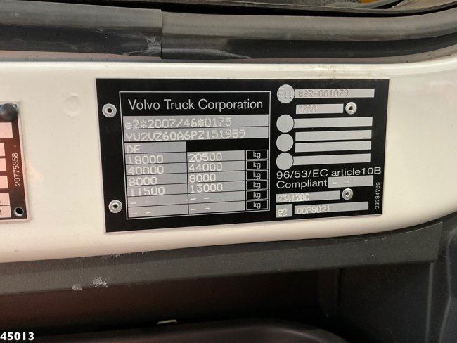 Volvo  FE 350 Hyvalift 14 Ton portaalarmsysteem (14)