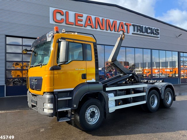 MAN  TGS 33.440 6x4 ZF Intarder Manual Full steel 21 Ton haakarmsysteem (0)