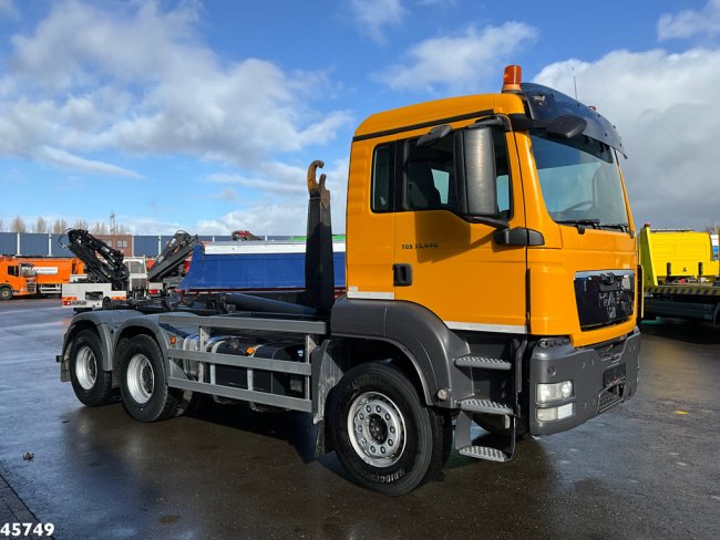MAN  TGS 33.440 6x4 ZF Intarder Manual Full steel 21 Ton haakarmsysteem (3)