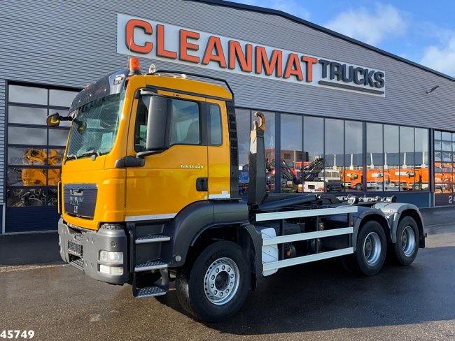 MAN  TGS 33.440 6x4 ZF Intarder Manual Full steel 21 Ton haakarmsysteem (5)