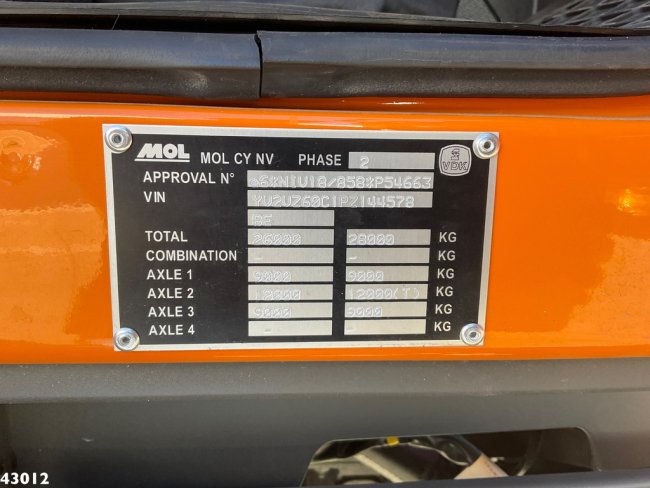 Volvo  FE 350 VDK 22m³ + AE weegsysteem (20)