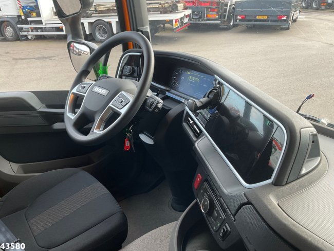 DAF  FAN XD 340 Hiab 23 Tonmeter laadkraan + Welvaarts Weighing system (15)