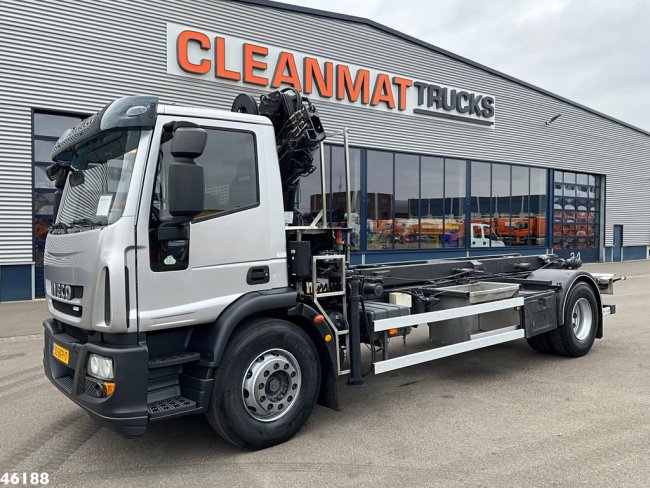 Iveco  Eurocargo ML19EL28 Hiab 8 Tonmeter laadkraan (1)