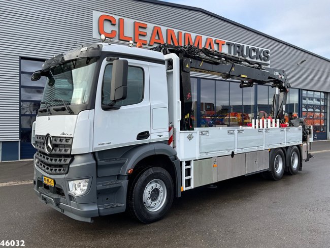 Mercedes-Benz  Arocs 2636 6x4 Euro 6 Hiab Banden Manipulator Montagesysteem Just 23.978 km! (2)
