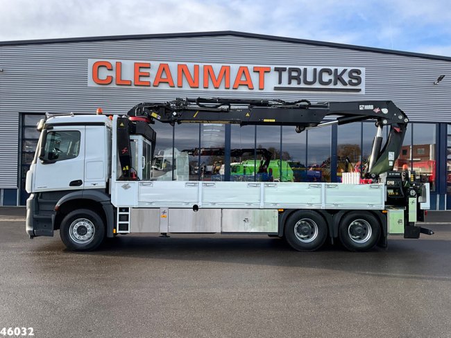 Mercedes-Benz  Arocs 2636 6x4 Euro 6 Hiab Banden Manipulator Montagesysteem Just 23.978 km! (5)