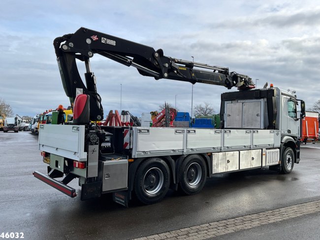 Mercedes-Benz  Arocs 2636 6x4 Euro 6 Hiab Banden Manipulator Montagesysteem Just 23.978 km! (13)