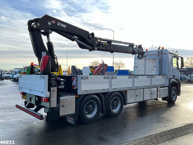 Mercedes-Benz  Arocs 2636 6x4 Euro 6 Hiab Banden Manipulator Montagesysteem Just 23.978 km! (14)