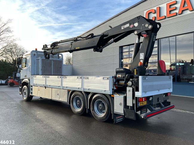 Mercedes-Benz  Arocs 2636 6x4 Euro 6 Hiab Banden Manipulator Montagesysteem Just 23.978 km! (15)