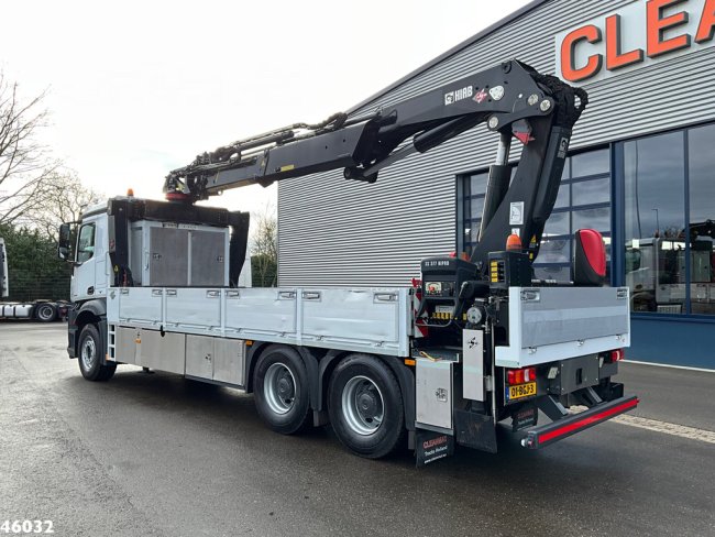 Mercedes-Benz  Arocs 2636 6x4 Euro 6 Hiab Banden Manipulator Montagesysteem Just 23.978 km! (16)