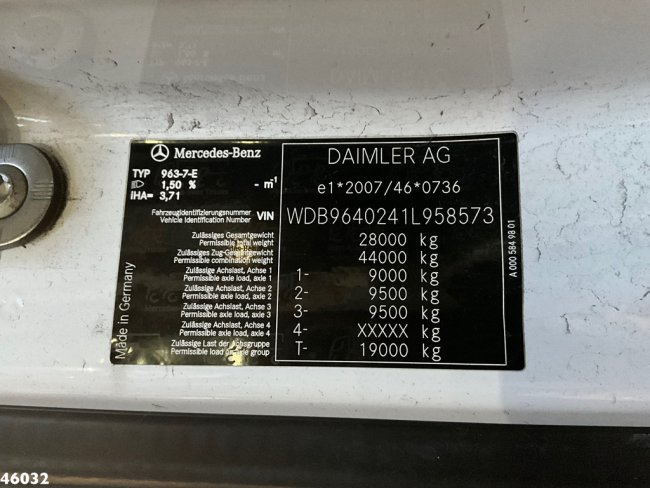 Mercedes-Benz  Arocs 2636 6x4 Euro 6 Hiab Banden Manipulator Montagesysteem Just 23.978 km! (43)