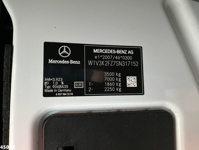 Mercedes-Benz  Sprinter 317 1.9 CDI Veeg-vuil kipper (18)