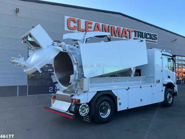 Mercedes-Benz  AROCS 1835 4x2 Combi kolkenzuiger 8m³ Just 1.195 km! (2)