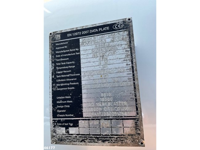 Mercedes-Benz  AROCS 1835 4x2 Combi kolkenzuiger 8m³ Just 1.195 km! (29)