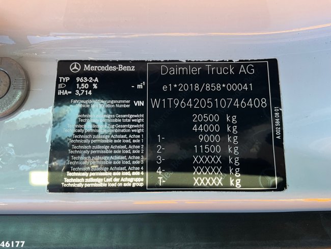Mercedes-Benz  AROCS 1835 4x2 Combi kolkenzuiger 8m³ Just 1.195 km! (30)