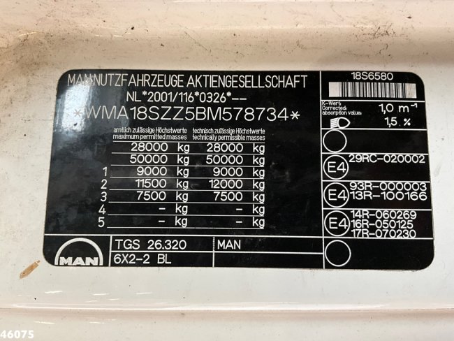 MAN  TGS 26.320 HMF 18 Tonmeter laadkraan (22)