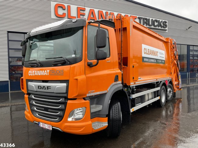 DAF  FAN CF 340 VDK 22m³ AE Weighing system (0)