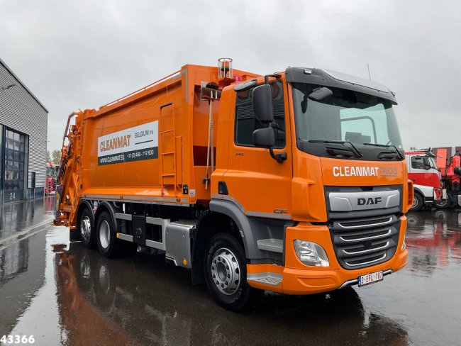 DAF  FAN CF 340 VDK 22m³ AE Weighing system (8)