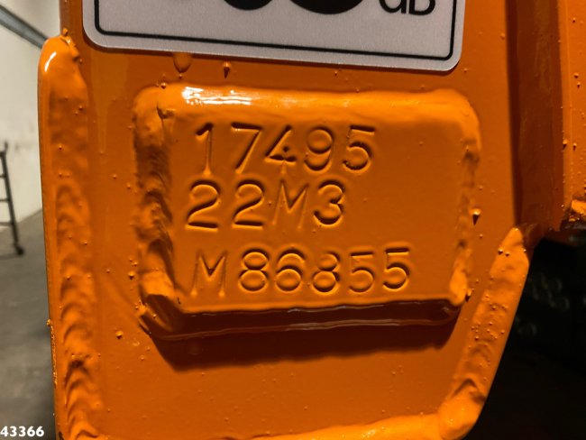 DAF  FAN CF 340 VDK 22m³ AE Weighing system (23)