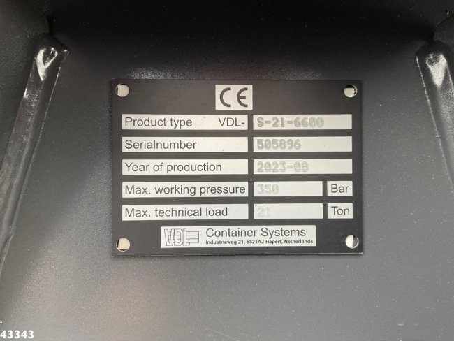 Volvo  FM 430 Euro 6 VDL 21 Ton haakarmsysteem (18)