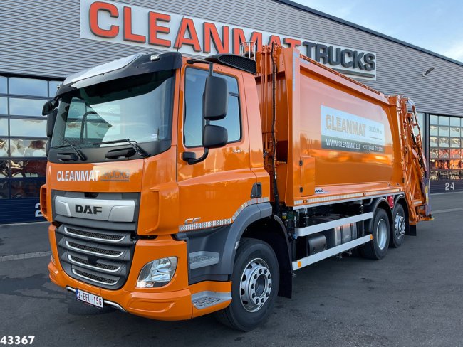 DAF  FAN CF 340 VDK 22m³ AE Weighing system (1)