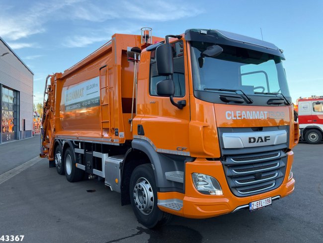 DAF  FAN CF 340 VDK 22m³ AE Weighing system (2)