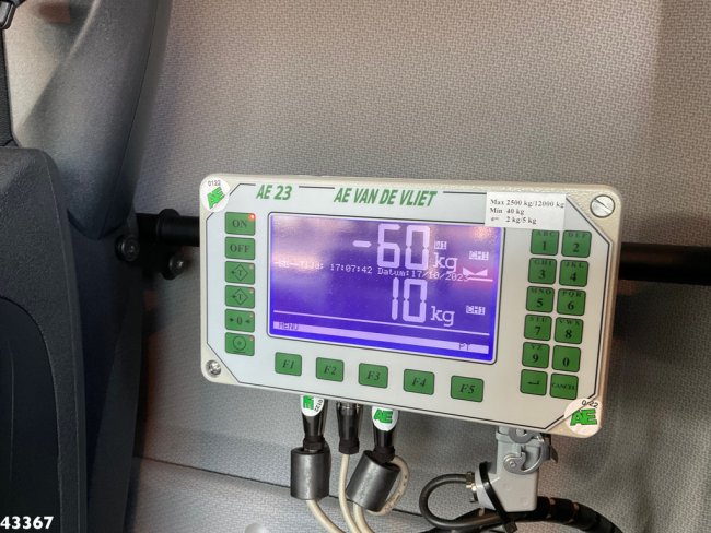 DAF  FAN CF 340 VDK 22m³ AE Weighing system (21)