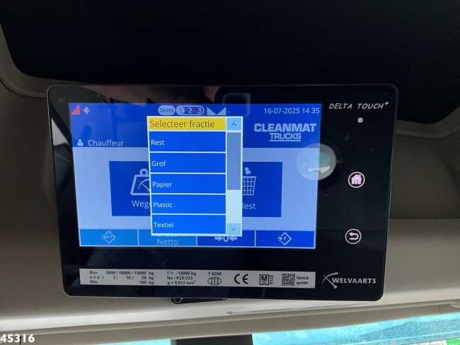 Volvo  FM 330 Euro 6 Geesink 20m³ GEC Welvaarts weighing system (20)