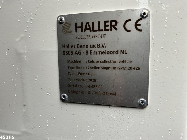 Volvo  FM 330 Euro 6 Geesink 20m³ GEC Welvaarts weighing system (23)