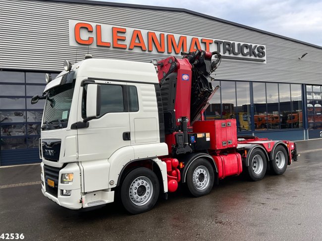 MAN  TGS 35.500 8x4 HMF 95 Tonmeter laadkraan bj. 2019! (5)