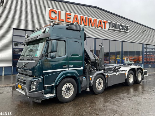 Volvo  FMX 540 8x4 Euro 6 Hiab 28 Tonmeter laadkraan (1)