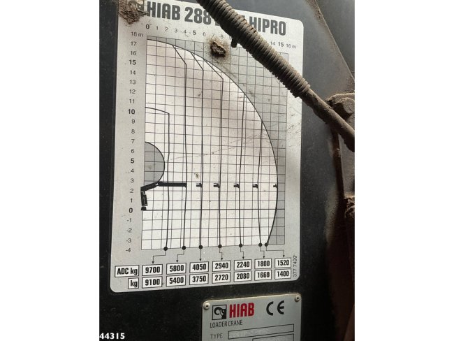 Volvo  FMX 540 8x4 Euro 6 Hiab 28 Tonmeter laadkraan (21)