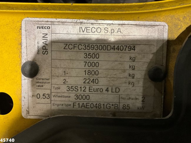 Iveco  Daily 35S12 300 met Nido zoutstrooier Just 88.053 km! (16)