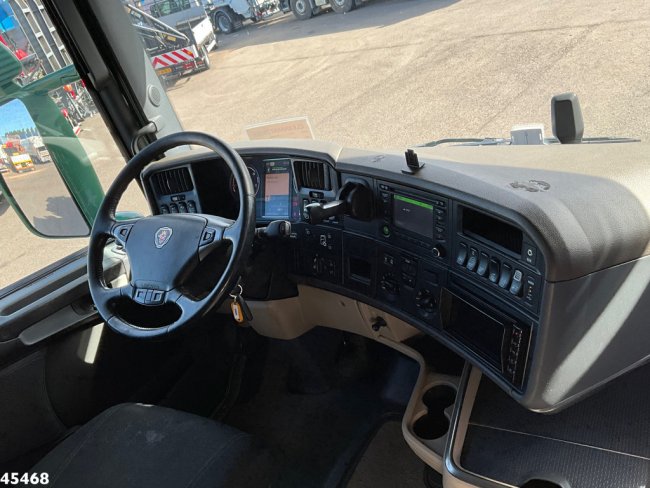 Scania  R 490 8x4 Euro 6 Effer 140 Tonmeter laadkraan + Fly-Jib Just 283.508 km (16)