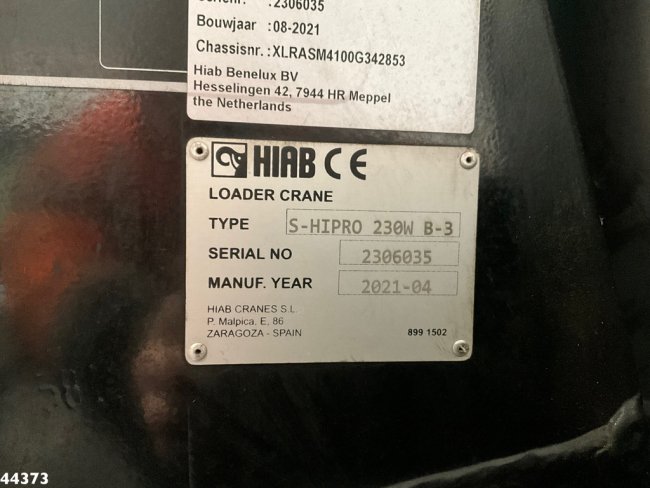 DAF  FAN CF 340 Euro 6 Hiab 23 Tonmeter laadkraan Just 54.623 km! (22)