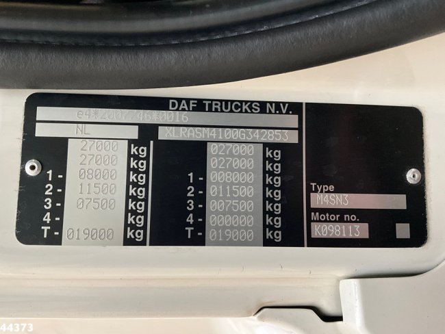 DAF  FAN CF 340 Euro 6 Hiab 23 Tonmeter laadkraan Just 54.623 km! (26)