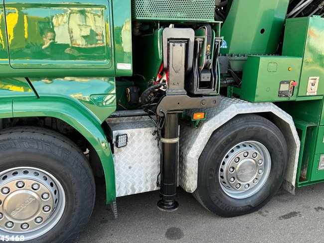 Scania  R 490 8x4 Euro 6 Effer 140 Tonmeter laadkraan + Fly-Jib Just 283.508 km (9)