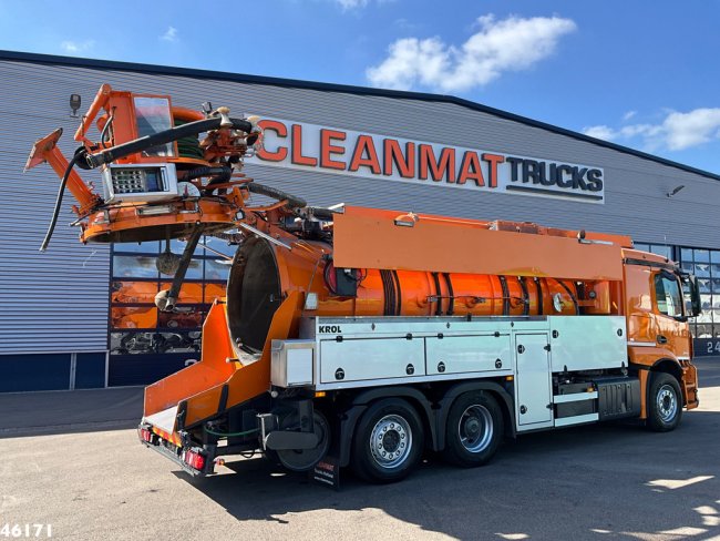 Mercedes-Benz  Actros 2546 Euro 6 Kroll Combi kolkenzuiger (0)