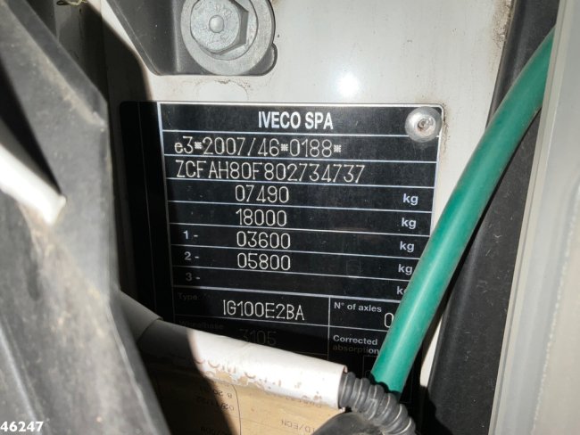 Iveco  Eurocargo ML80E21K Meiller 4m³ kipper Just 11.103 km! (20)